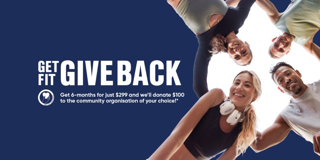 GET FIT GIVE BACK - COMMUNITY PARTNER REGISTRATIONS NOW OPEN! cover