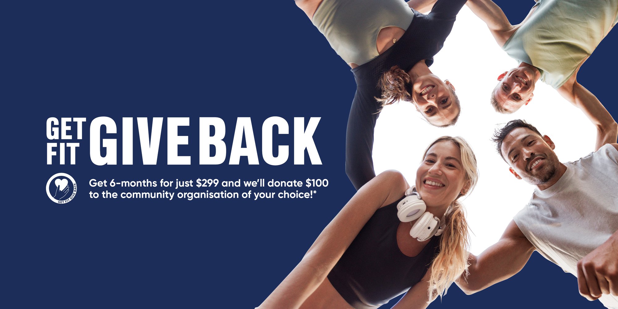 GET FIT, GIVE BACK THIS AUGUST cover