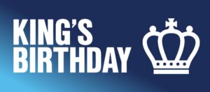 KING’S BIRTHDAY (VIC)- UPCOMING PUBLIC HOLIDAY cover